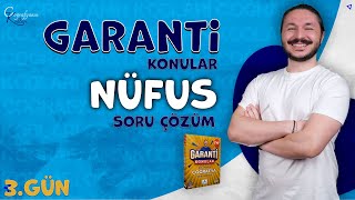 6 GÜNDE TYT - MSÜ COĞRAFYA 📕 GARANTİ KONULAR KAMPI-3 🌍 NÜFUS SORU ÇÖZÜMÜ