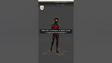 How do I animate a walk cycle #animation #blender #blender3d #blendertutorial