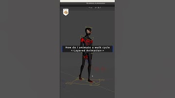 How do I animate a walk cycle #animation #blender #blender3d #blendertutorial