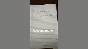 Rest and motion ♥️rest and motion are relative term #physics #rest#motion #viral #education #youtube