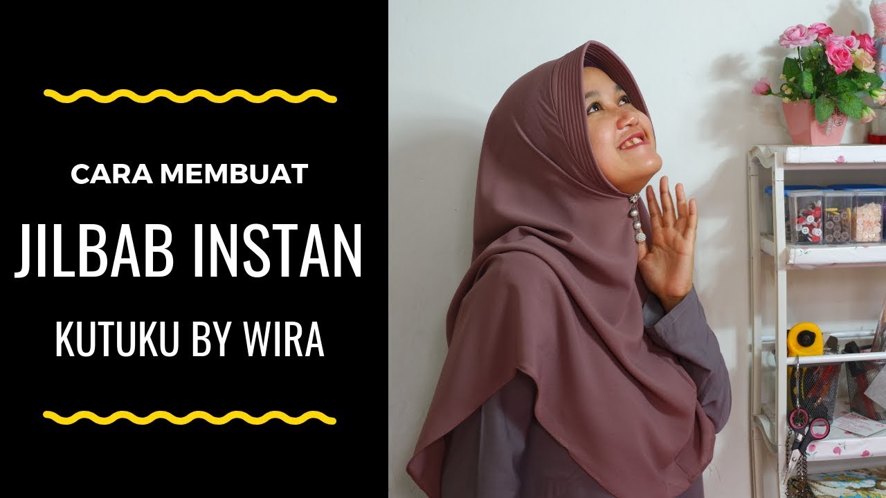  Cara  Membuat  Jilbab  Instan Mudah Dipraktekan YouTube