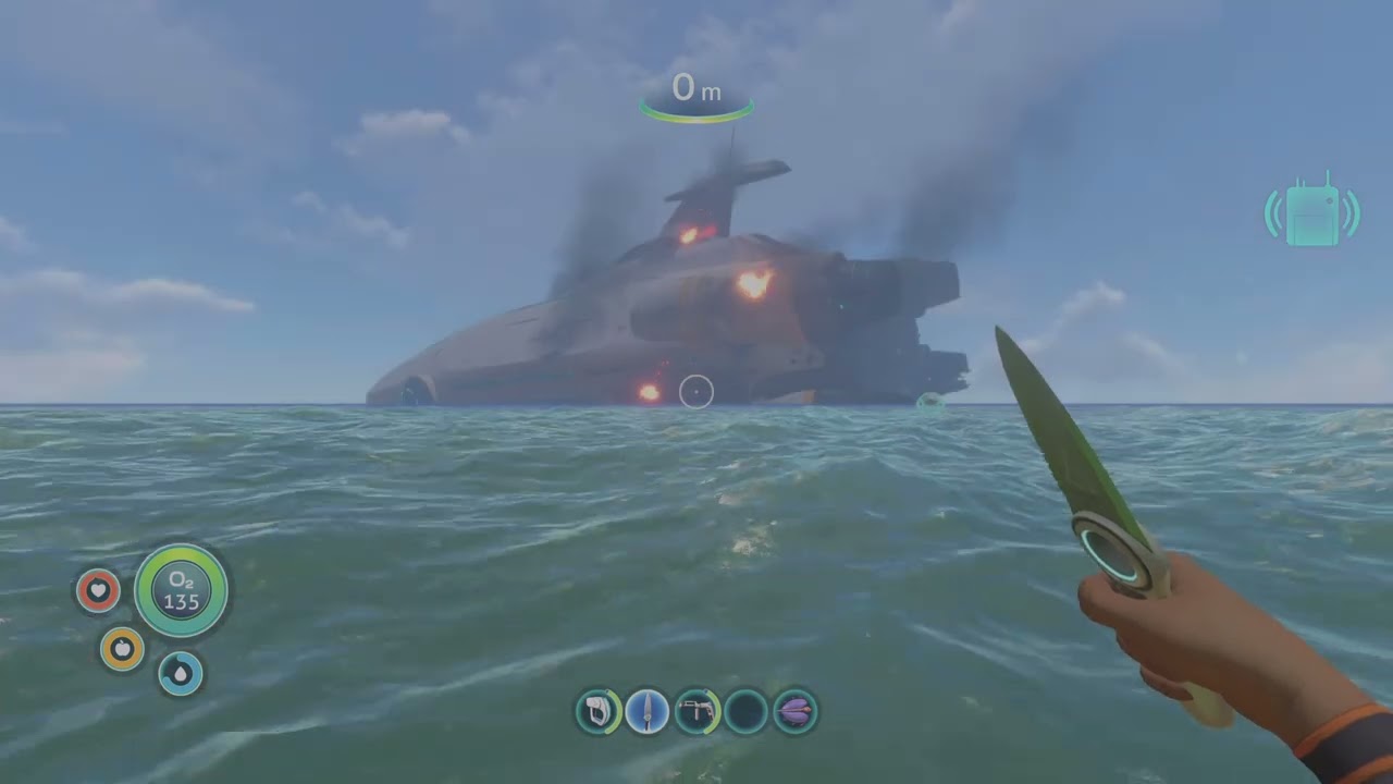 Subnautica ep2  We GOT THE Seaglide and the blueprints for the SEAMOTH