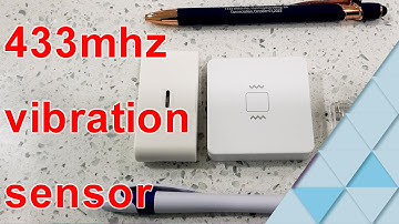 433mhz vibration sensor for DIY security system alerts