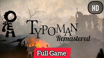 Typoman Remastered - Full Game | iOS/Android Gamplay