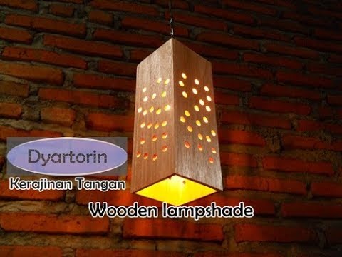 Cara membuat lampu  hias  gantung dari kayu bekas YouTube