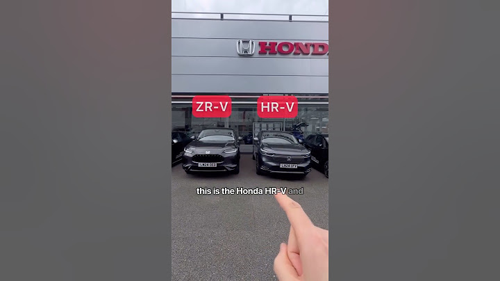 Honda HR-V VS Honda ZR-V - Which should you choose?