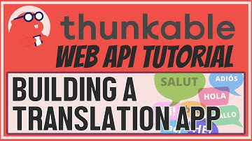 Thunkable Web API Tutorial | Build A Realtime Translation App |Thunkable Tutorial for Beginners 2022