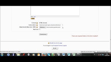 How to add a new announcement in a news forum in Moodle?