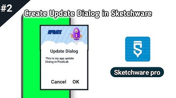How to create Custom Update Dailog in Sketchware Pro part2