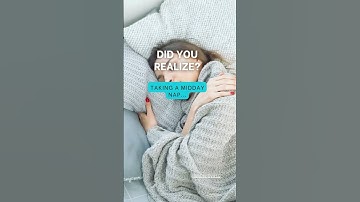 Benefits of midday Nap #facts #shorts