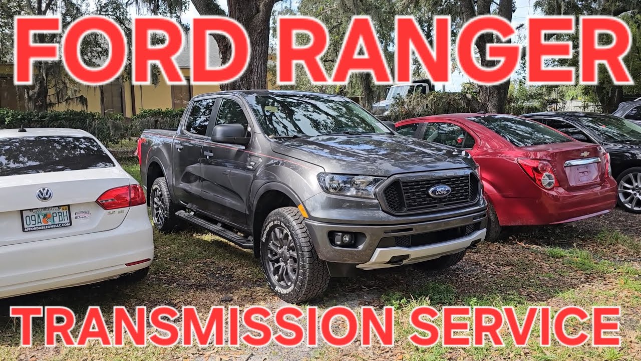 THE NEW FORD RANGER TRANSMISSION SERVICE - YouTube