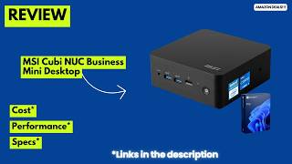 MSI Cubi NUC Business Mini PC Review | 4-Monitor 4K Support