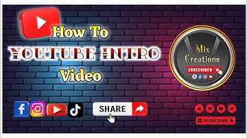 युट्युब इटरो विडियो कैसे बनाएं। Youtube Intro Video।  how to make youtube intro video in mobile।