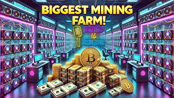 I Built the BIGGEST Crypto Mining Farm in Streamer Life Simulator 2