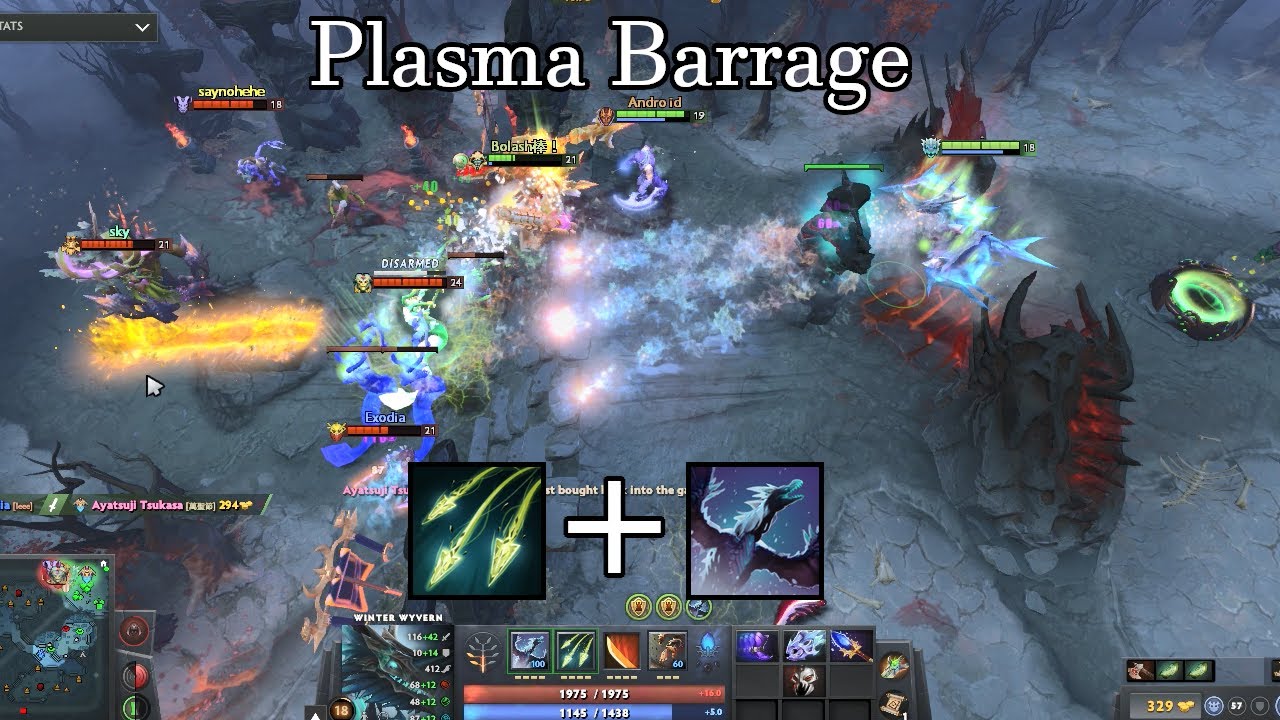 Dota 2 Plasma Barrage Build [My Dota 2 Gameplay]