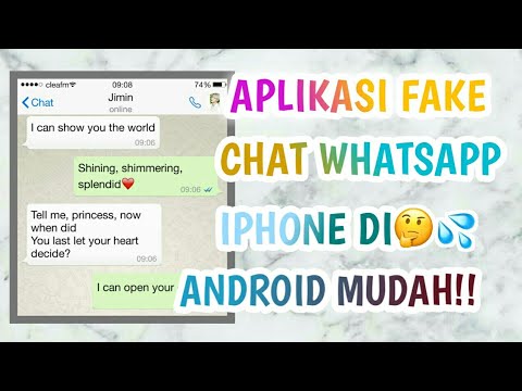 Aplikasi fake chat wa terbaik