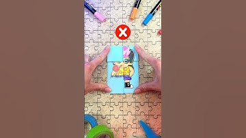Try to Solve Paper Craft DIY Puzzle with Zooble by Digital Circus! #digitalcircus #puzzle #tadc #diy