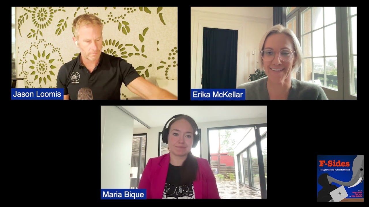 S02 5 E01 Whitehats, Blackhats, Asshats and Cybersecurity Conferences with Maria Bique