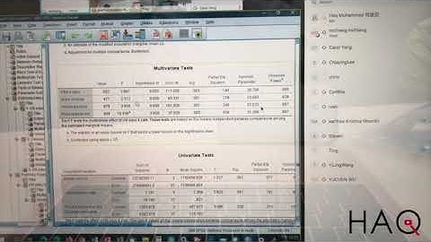 Multivariate Analysis in SPSS (Part 4) #HAQ #Statistics