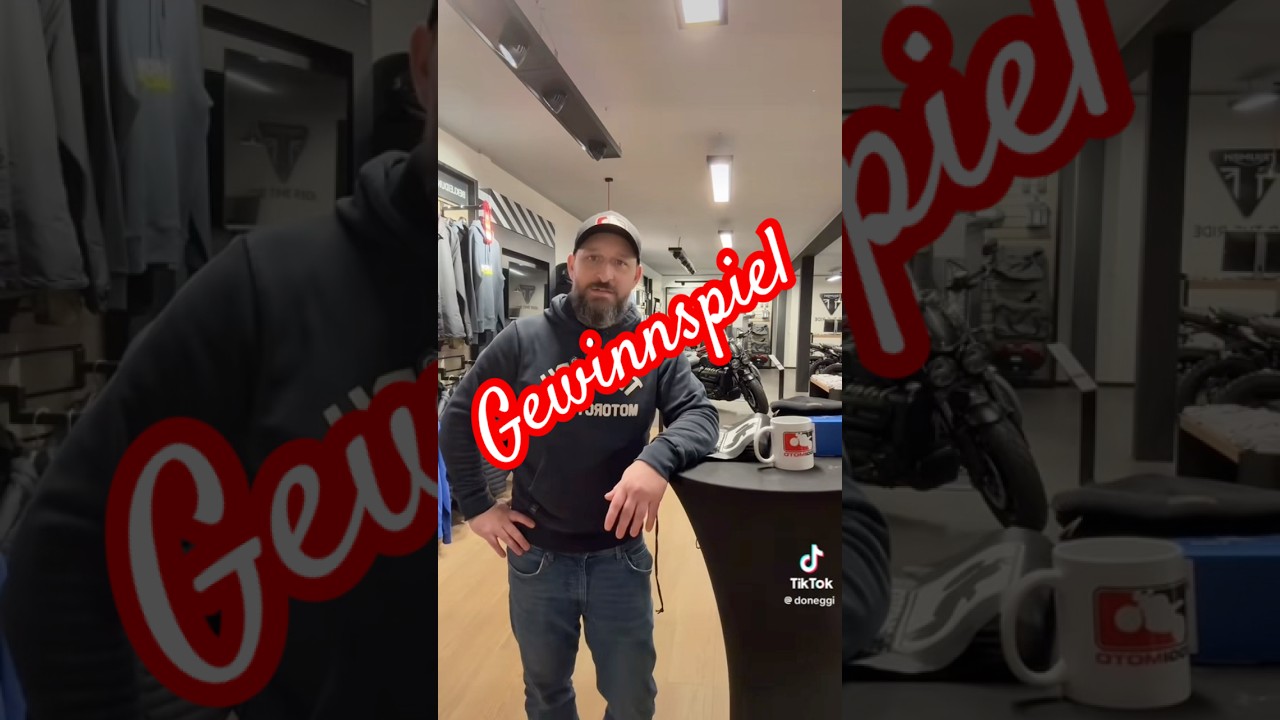 Nimm an unserer Verlosung teil.  Folge bei Instagram und Tik Tok. EGGIMOTO