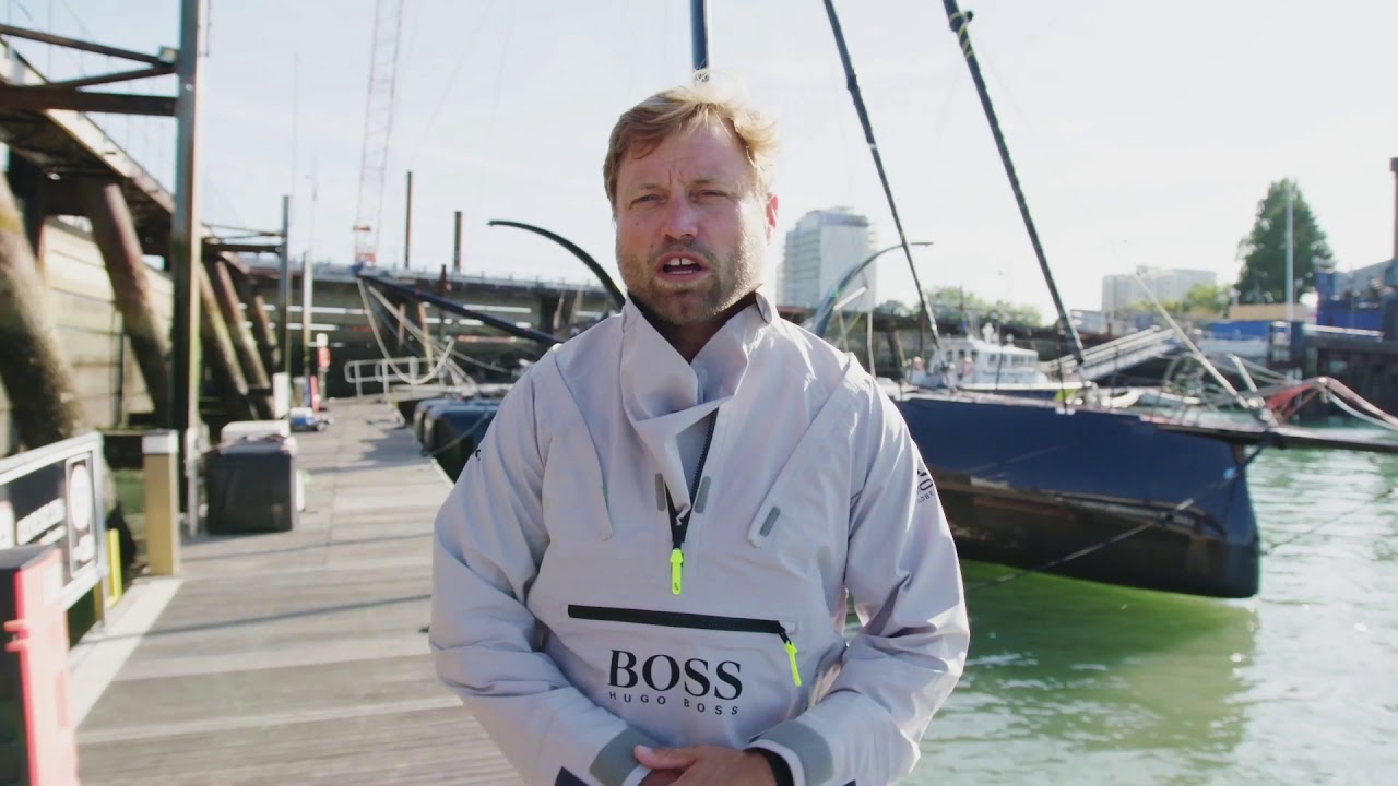 hugo boss sailing jacket