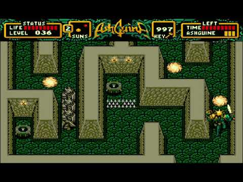 Ash Guine アシュギーネ MSX2 ゲーム MSX2 - AshGuine Story II (1987) - YouTube