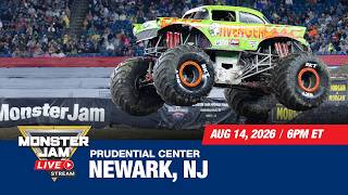 Monster Jam Newark NJ - 1 Full Event Aug 14 2026 Prudential Center