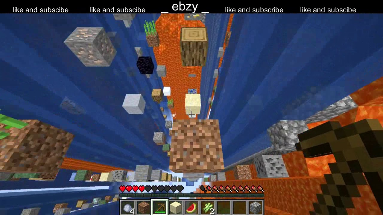minecraft skygrid episode 1 - YouTube