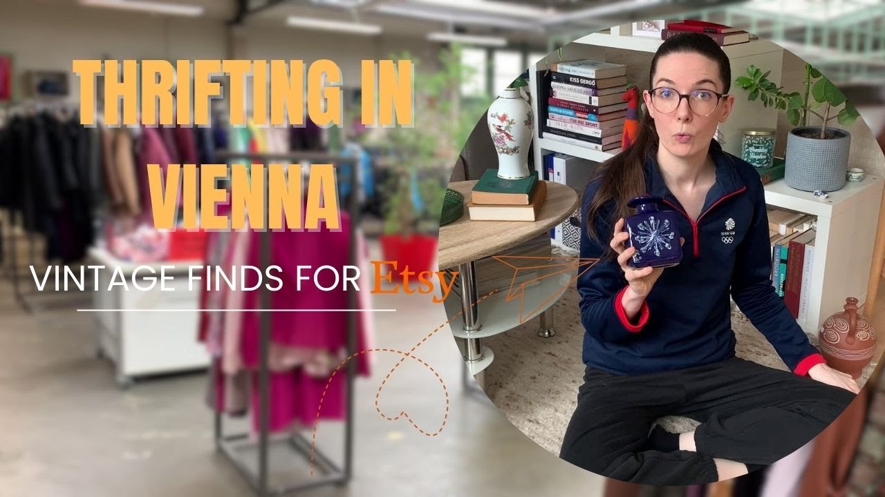 Покупки в секонд-хенде Carla Mittersteig в Вене! | Винтажные находки для моего магазина на Etsy