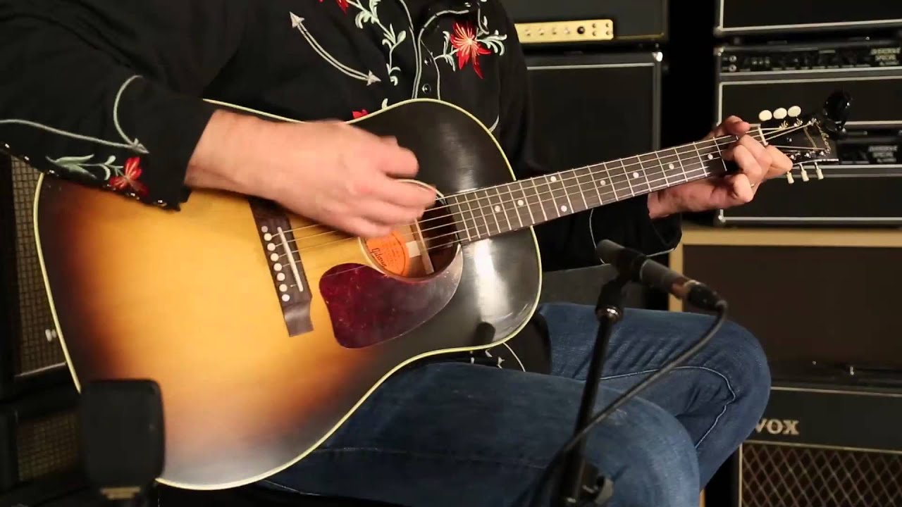 Gibson Montana J 45 True Vintage Sn Youtube