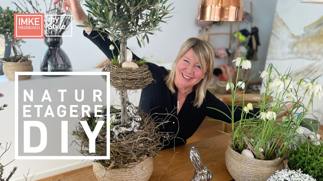 Natur Etagere DIY | Nordstil Imke Riedebusch