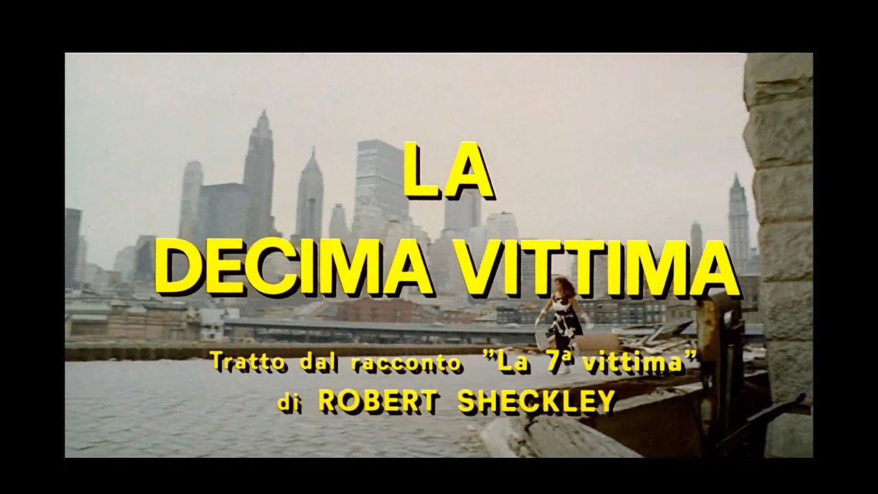Elio Petri - La decima vittima (1965) Opening Credits