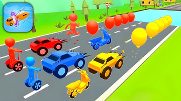 Shape shifting 🚗🚲🚁 All Levels Gameplay Walkthrough Android,iOS - NEW APK UPDATE EP 14