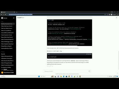 Converting Between DateTime