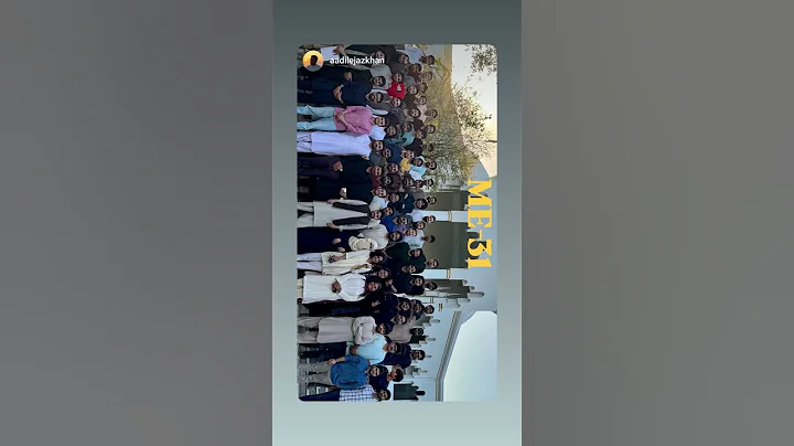 ME - 31 | Batch Photo of ME - 31 | AHA Auditorium | Mechanical Engineering | GIKIans | GIKI #giki