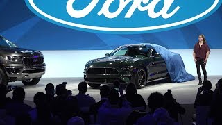 🚗 Ford Mustang Bullitt Unveiling at the Toronto AutoShow 2018 🏎️🚘🚙 (4K)