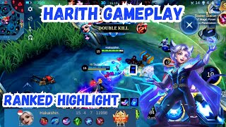 HARITH GAMEPLAY!! TUTORIAL MAIN HARITH GOLD LANE KETIKA POSISI KALAH!!