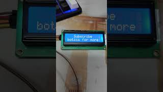 Raspberry Pi Pico 16x2 I2C LCD Tutorial #arduino #automobile #diy #raspberrypi #pico