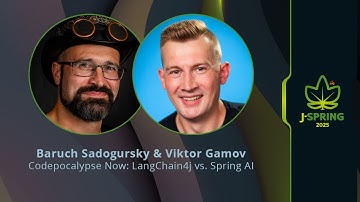 Baruch Sadogursky & Viktor Gamov - Codepocalypse Now: LangChain4j vs. Spring AI