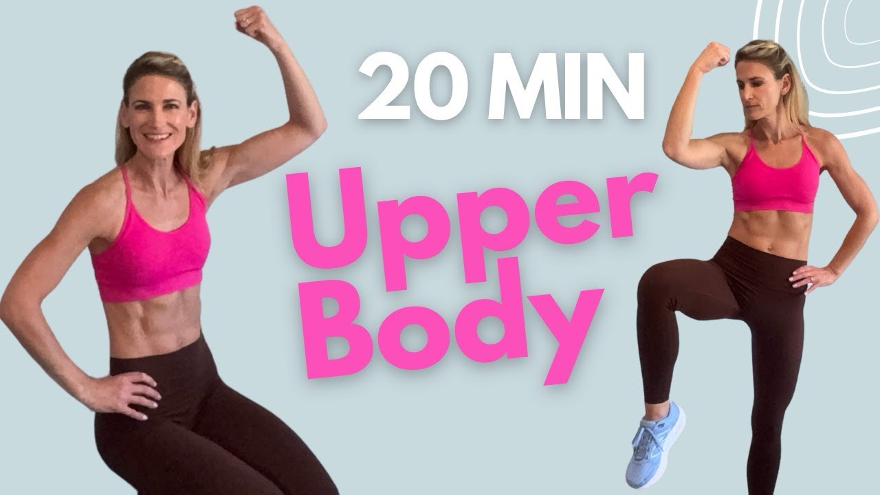 20 Minute Upper Body Dumbbell Workout | Toned Arms + Strong Core at ...