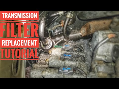 HOW TO REPLACE ACURA MDX   ZDX  RDX TRANSMISSION FILTER TUTORIAL