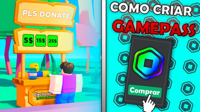 COMO CRIAR GAMEPASS NO ROBLOX 2023 (ATUALIZADO) 