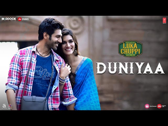Luka Chuppi: Duniyaa Video Song | Kartik Aaryan Kriti Sanon | Akhil | Dhvani B | Abhijit V Kunaal V class=