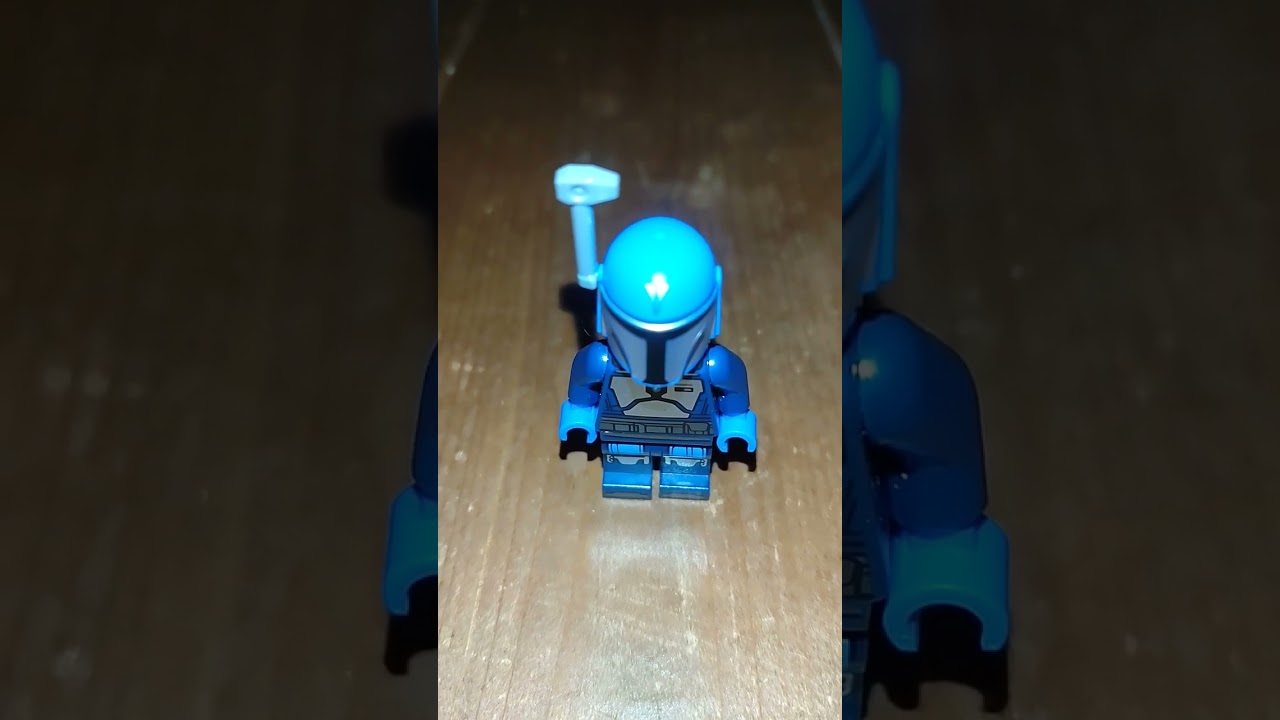 Lego Star Wars Christmas Poe Damron, mandalorian fleet commander and emperor palatine minifigure 