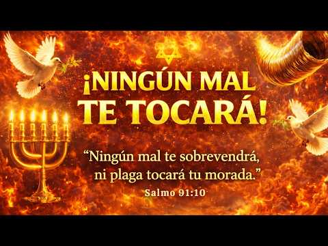 ¡NINGÚN MAL TE TOCARÁ! 🔥 Música Hebrea Poderosa de Protección (Salmo 91)