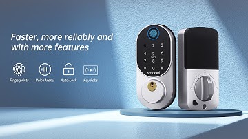 Easy to Install,SMONET Smart Fingerprint Lock Video Guide.