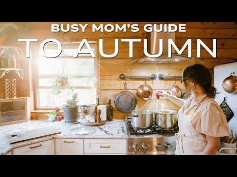 BUSY MOM AUTUMN DECORATING | HOW TO GET THINGS DONE WITH KIDS AROUND | ANNOUNCEMENT!!!!!