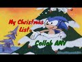 Sonic | My Christmas List 4-way Collab AMV