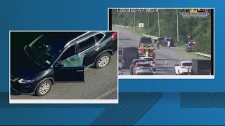 Lanes closed on Interstate 495 due to police activity