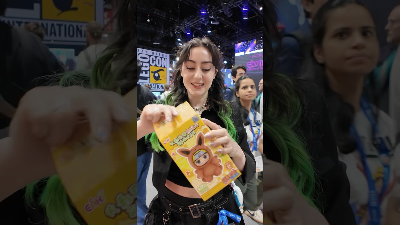 Naruto labubus at #SDCC #anime #manga #blindbox #naruto #labubu